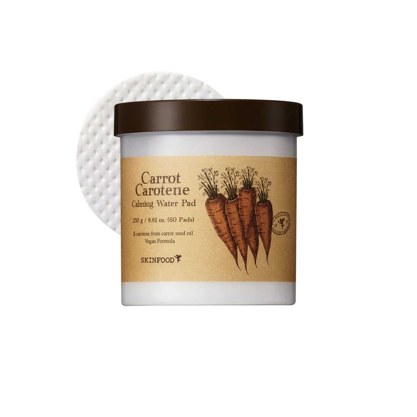 Skinfood Carrot Carotene - Calming Water Pad 60 pz