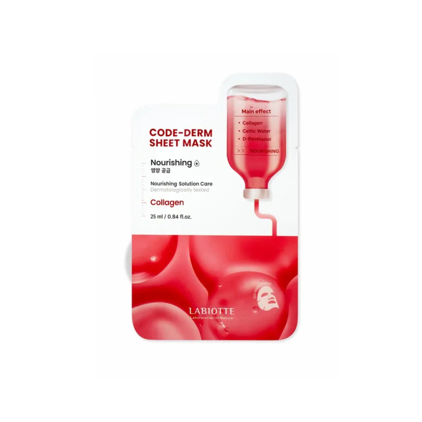 LABIOTTE - Code-derm Sheet Mask COLLAGEN