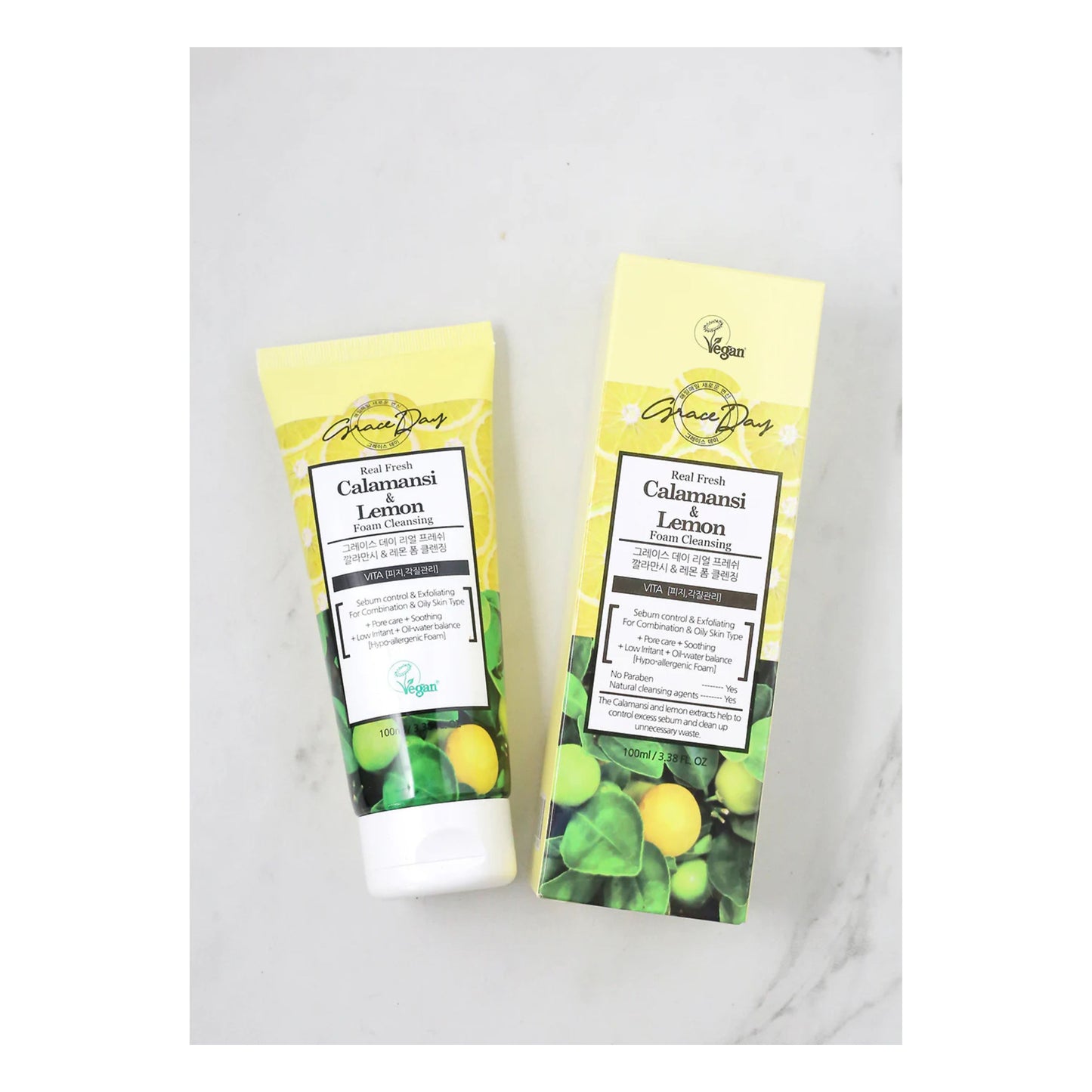 REAL FRESH CLEANSING FOAM AL CALAMANSI & LEMON