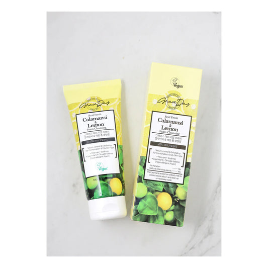 REAL FRESH CLEANSING FOAM AL CALAMANSI & LEMON