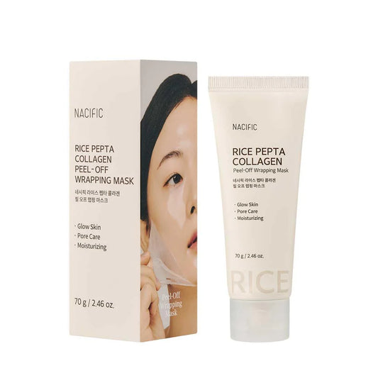 NACIFIC Rice Pepta Collagen Peel-off Wrapping Mask 70g
