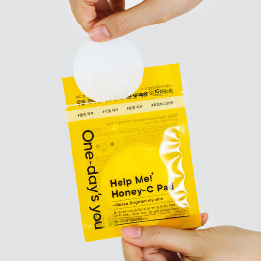 ONE-DAY’S YOU HELP ME HONEY-C PAD Dischetti tonificanti e illuminanti 10 pz