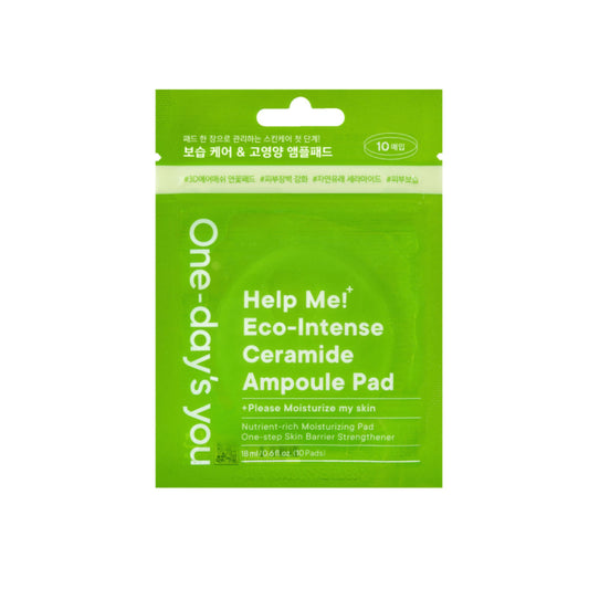 ONE-DAY’S YOU HELP ME ECO-INTENSE Cerotti idratanti con ceramidi 10 pz