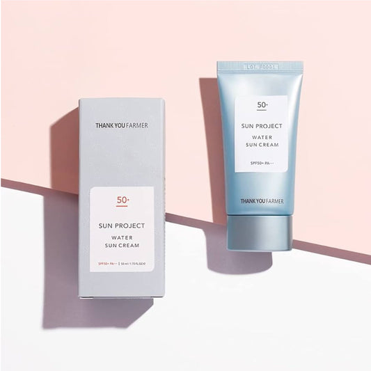 Sun project water cream spf50+